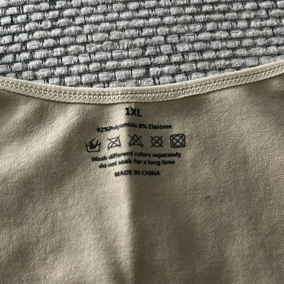 Beige Shapewear Bodysuit - Picture 2 of 3